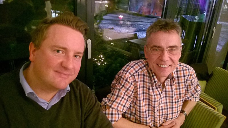 Christian Landsmann und Heinrich Meier