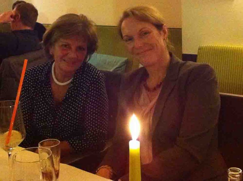 Anita Belte und "Frau Bürgerkönig" Sabine Konschak Anita Belte und "Frau Bürgerkönig" Sabine Konschak
