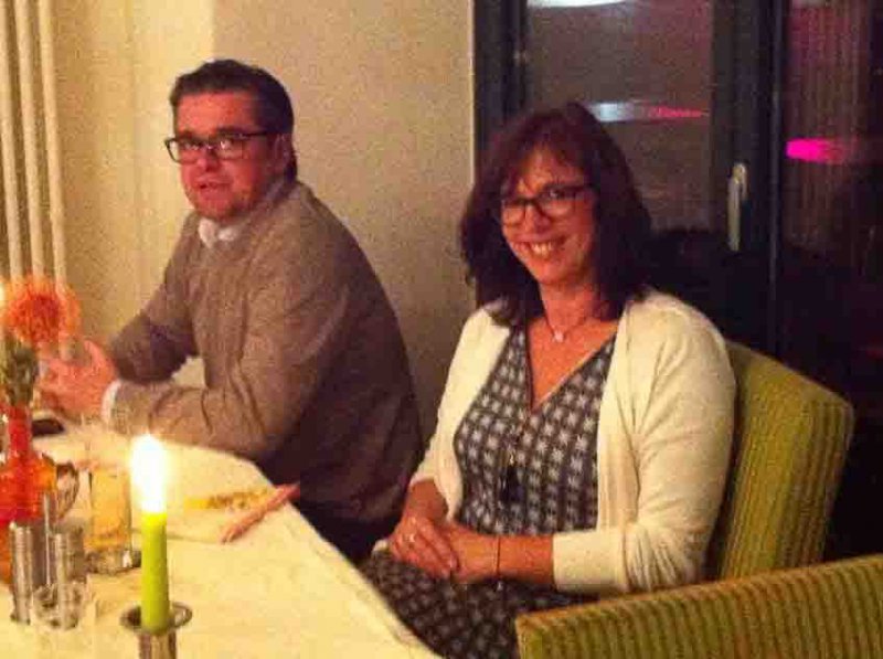 Ralf Jödicke (3. Sektion) und Frau Bornemann Ralf Jödicke (3. Sektion) und Frau Bornemann